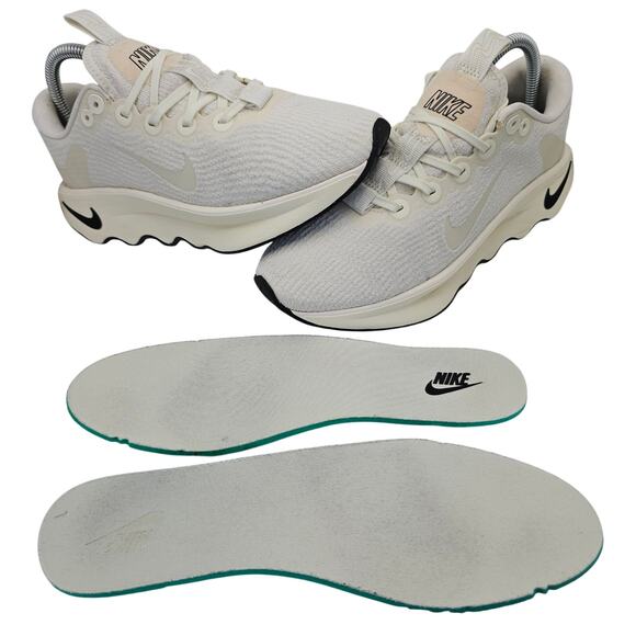 Nike Motiva Sail Pale Ivory Guava Womens 7.5 Running Shoes Sneakers - Picture 3 of 12